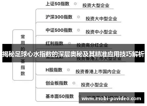 揭秘足球心水指数的深层奥秘及其精准应用技巧解析