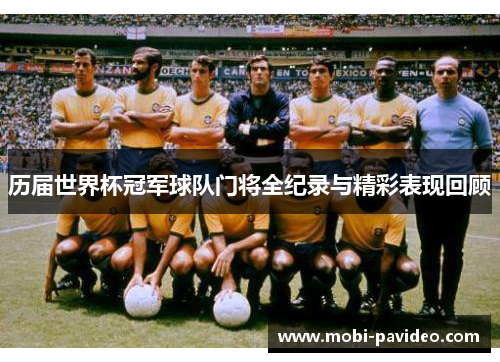 历届世界杯冠军球队门将全纪录与精彩表现回顾