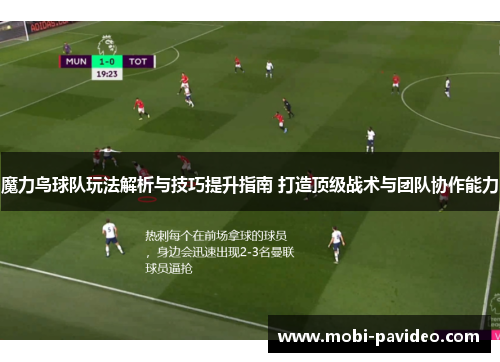 魔力鸟球队玩法解析与技巧提升指南 打造顶级战术与团队协作能力 魔力鸟球队玩法解析与技巧提升指南 打造顶级战术与团队协作能力