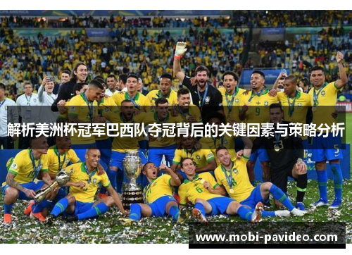 解析美洲杯冠军巴西队夺冠背后的关键因素与策略分析